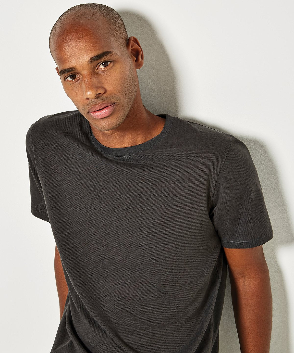 Regular Fit Superwash 60 Pique Tee | GRAPHITE